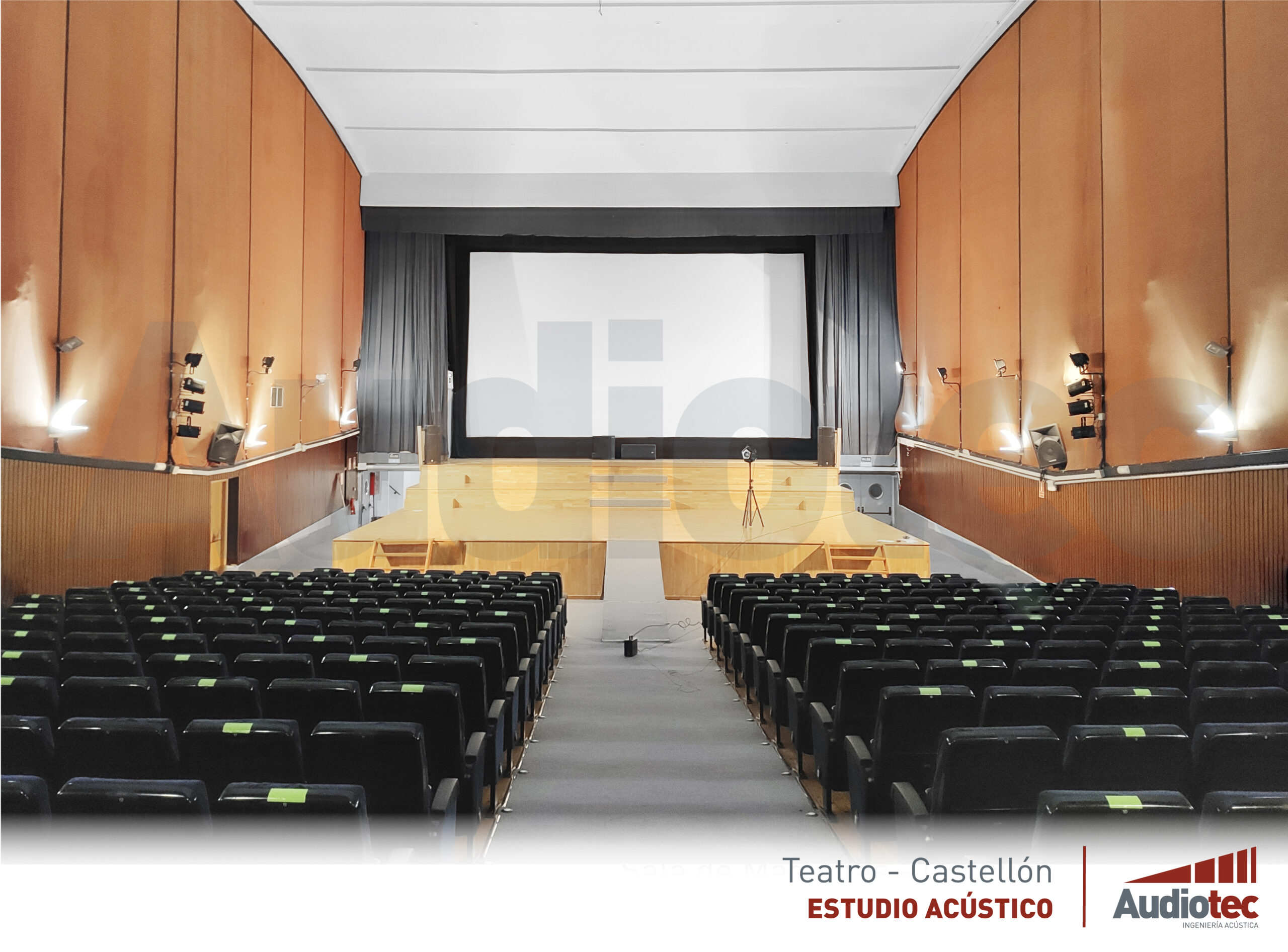 acústica de un teatro