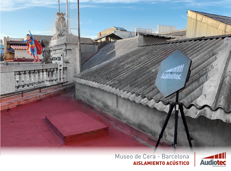 aislamiento acústico del Museo de Cera de Barcelona